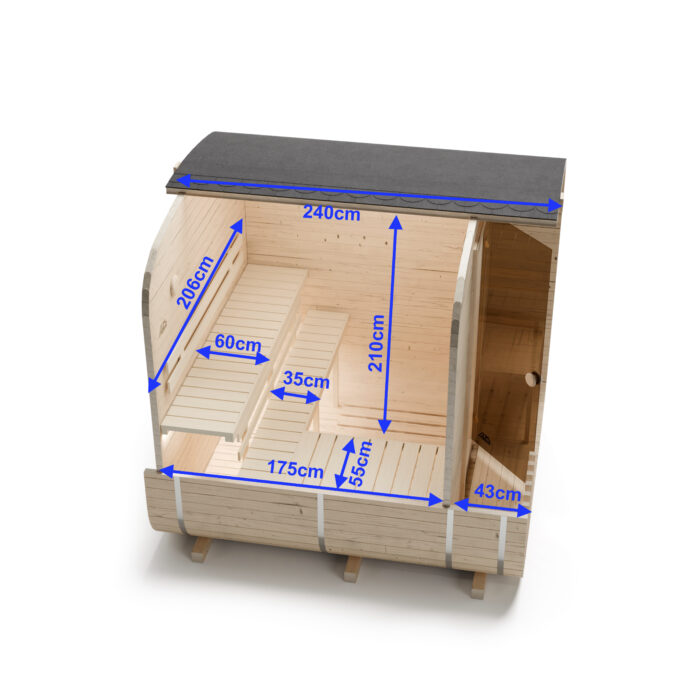 Quadro Sauna 2QL – Bild 3
